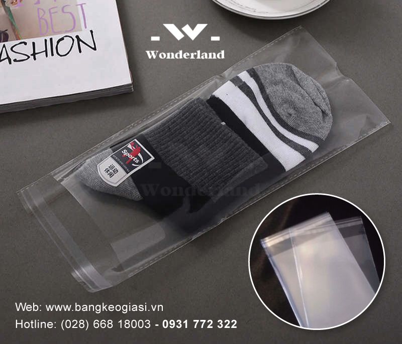 WONDERLAND CUNG CẤP TÚI PE, TÚI OPP GIÁ SỈ TỐT NHẤT CHO DOANH NGHIỆP TẠI LONG AN