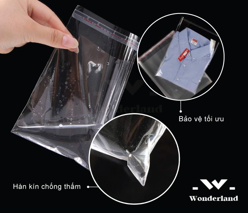 TÚI PE, TÚI OPP VỚI NHIỀU ỨNG DỤNG CHO DOANH NGHIỆP TẠI LONG AN