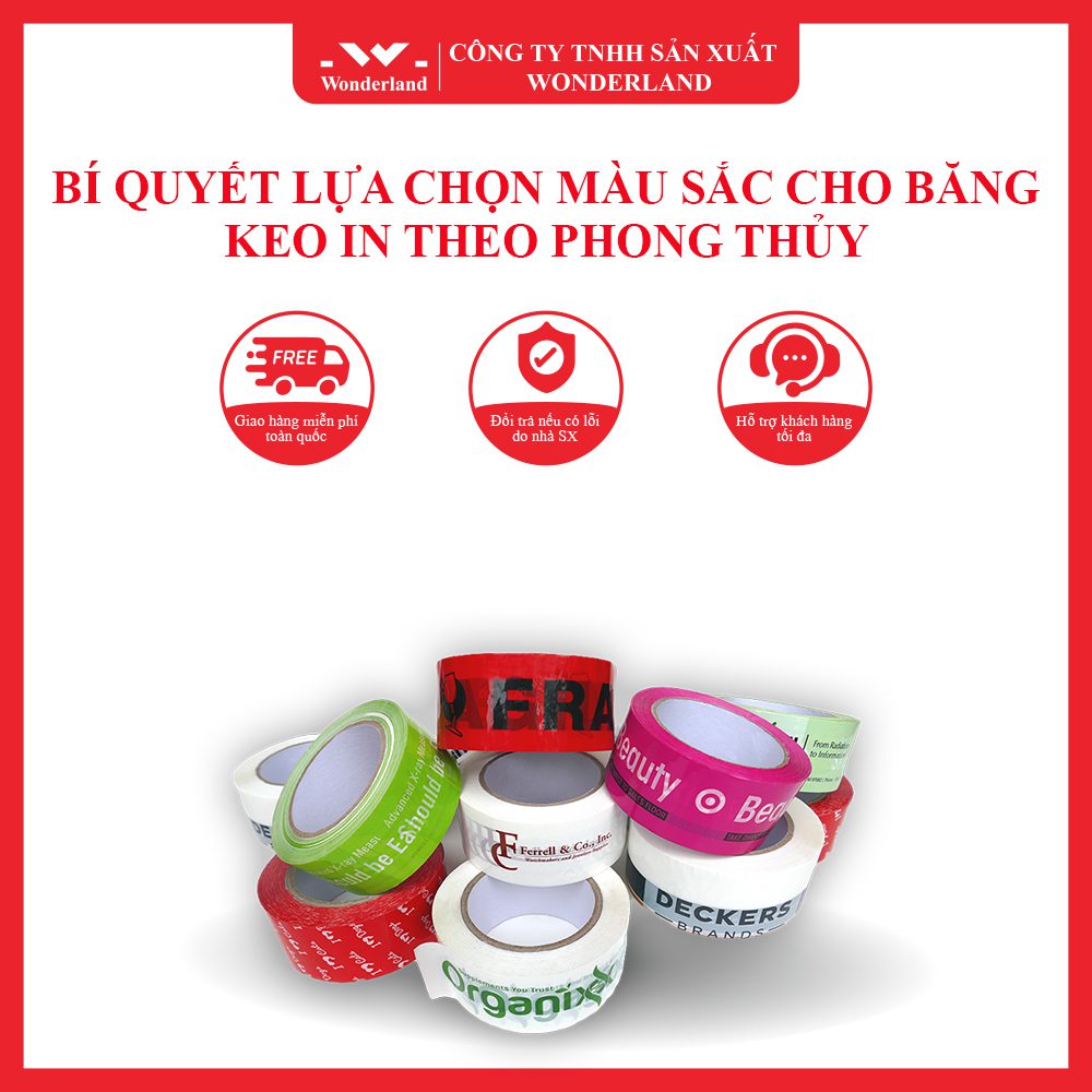 BĂNG KEO IN PHONG THỦY