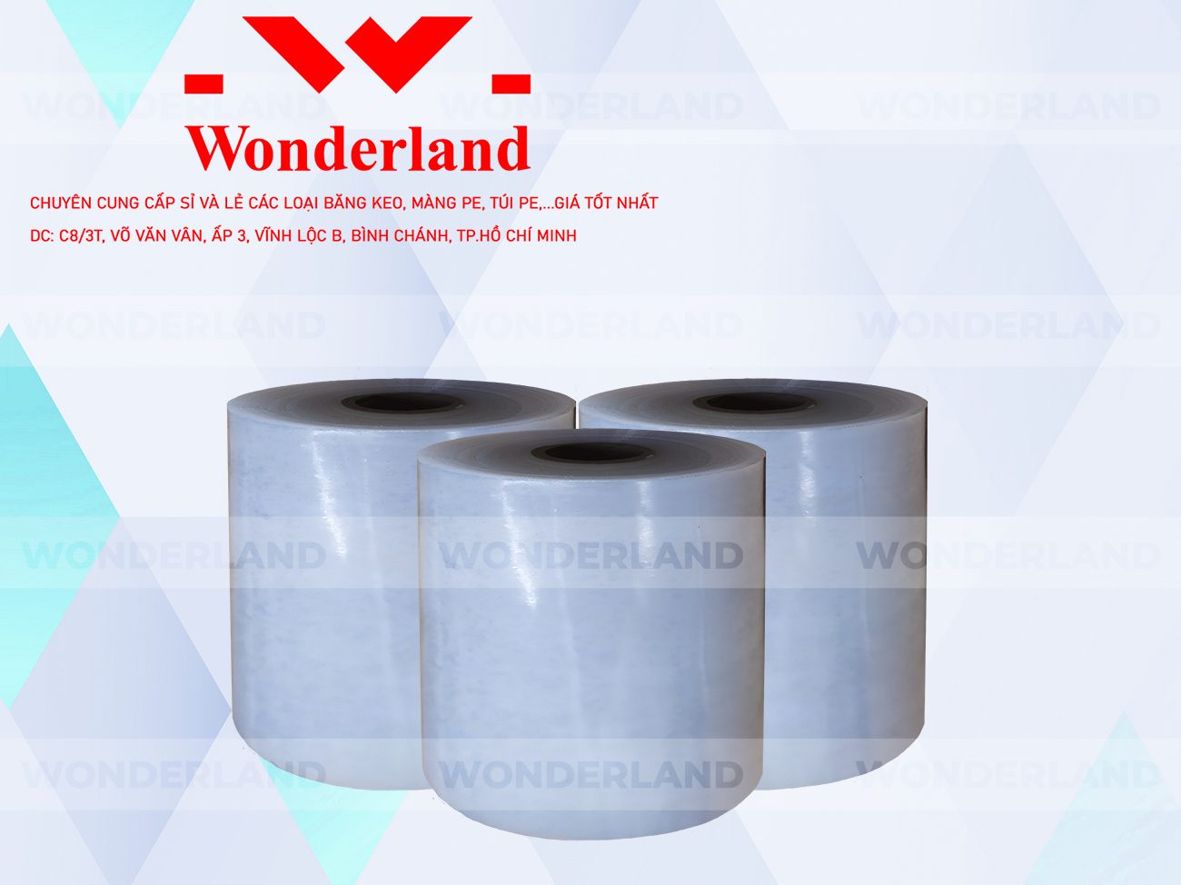 MÀNG PE TRẮNG 16.2KG CHẤT LƯỢNG CAO WONDERLAND GIÁ SỈ TỐT NHẤT
