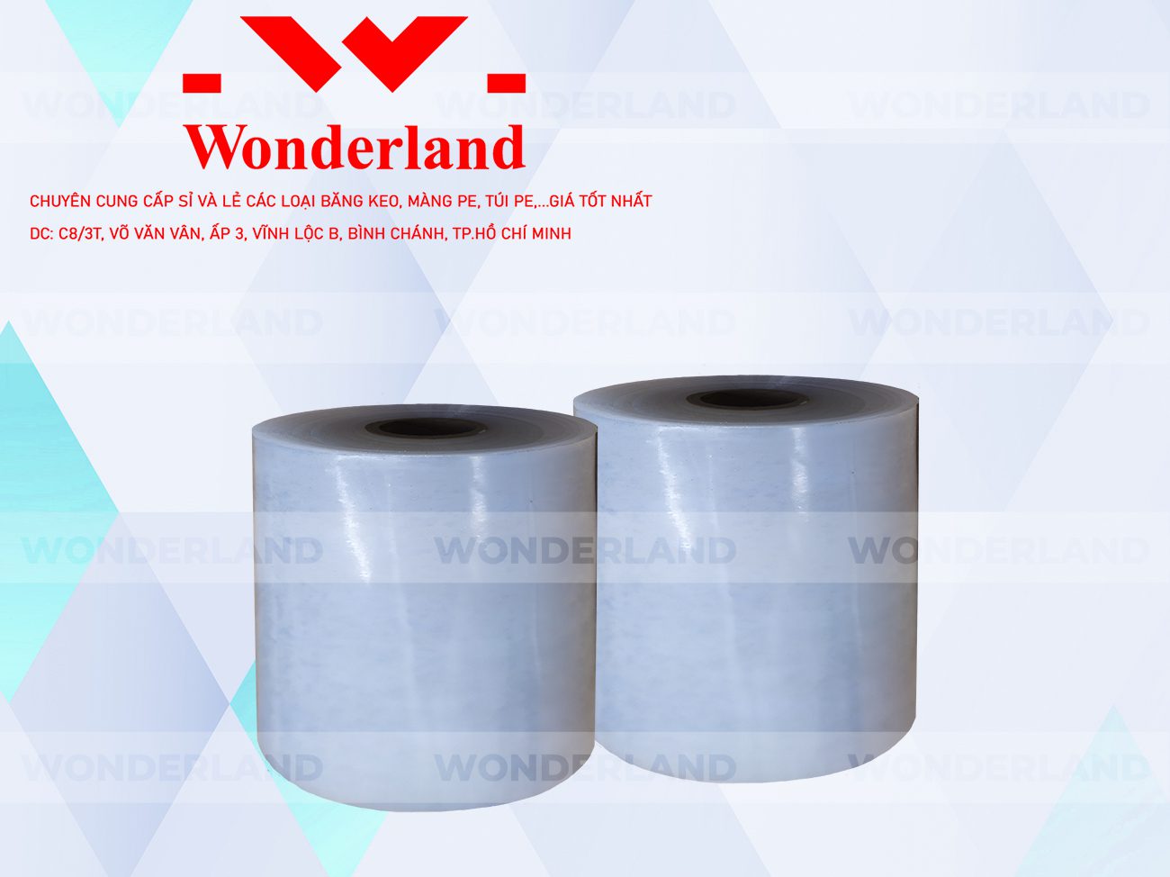 MÀNG PE TRẮNG 16.2KG CHẤT LƯỢNG CAO WONDERLAND