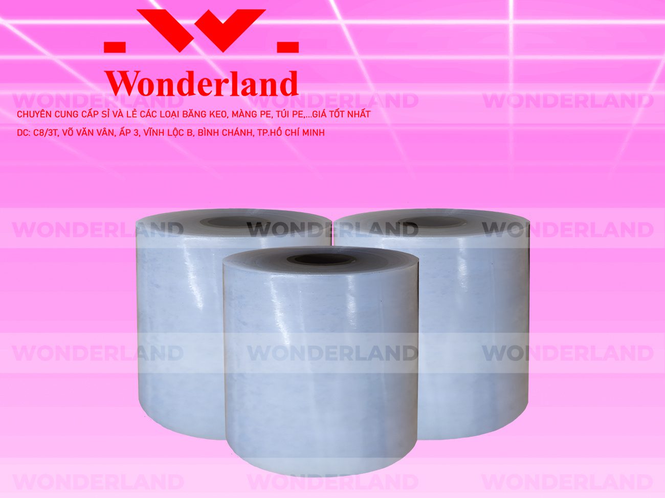 MÀNG PE TRẮNG 16.3KG GIÁ SỈ TỐT NHẤT TẠI CÔNG TY WONDERLAND
