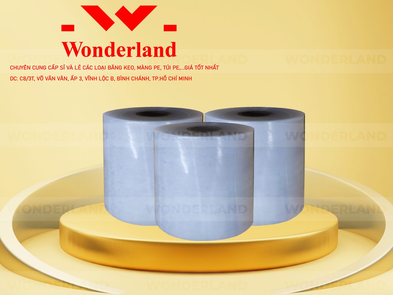MÀNG PE TRẮNG 16.6KG CHẤT LƯỢNG CAO WONDERLAND GIÁ SỈ TỐT NHẤT