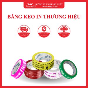 BĂNG KEO IN THƯƠNG HIỆU WONDERLAND