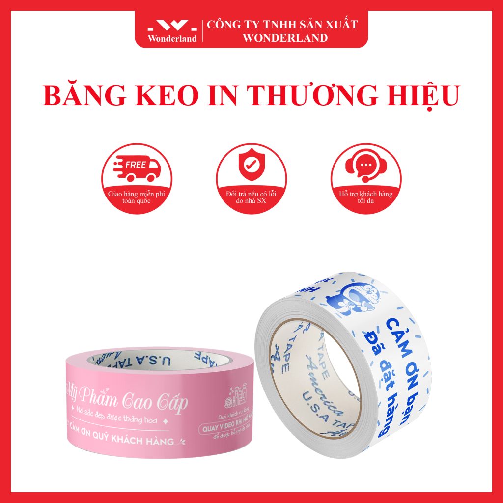 BĂNG KEO IN THƯƠNG HIỆU