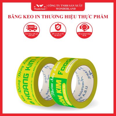 BĂNG KEO IN THƯƠNG HIỆU THỰC PHẨM CHẤT LƯỢNG