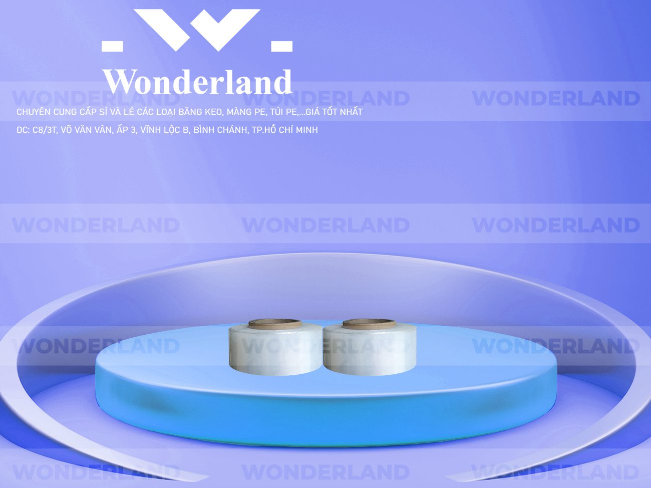 MÀNG PE TRẮNG 5CM x 140G CHẤT LƯỢNG TẠI WONDERLAND