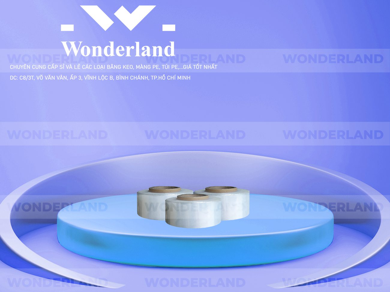 MÀNG PE TRẮNG 5CM x 140G GIÁ SỈ TỐT NHẤT TẠI WONDERLAND