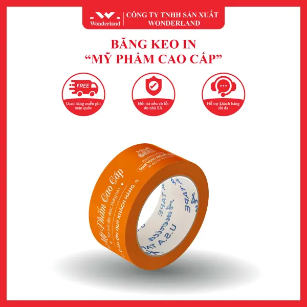 BĂNG KEO IN MỸ PHẨM CAO CẤP 1