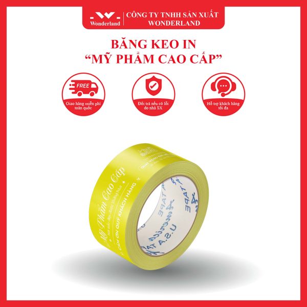BĂNG KEO IN MỸ PHẨM CAO CẤP 6