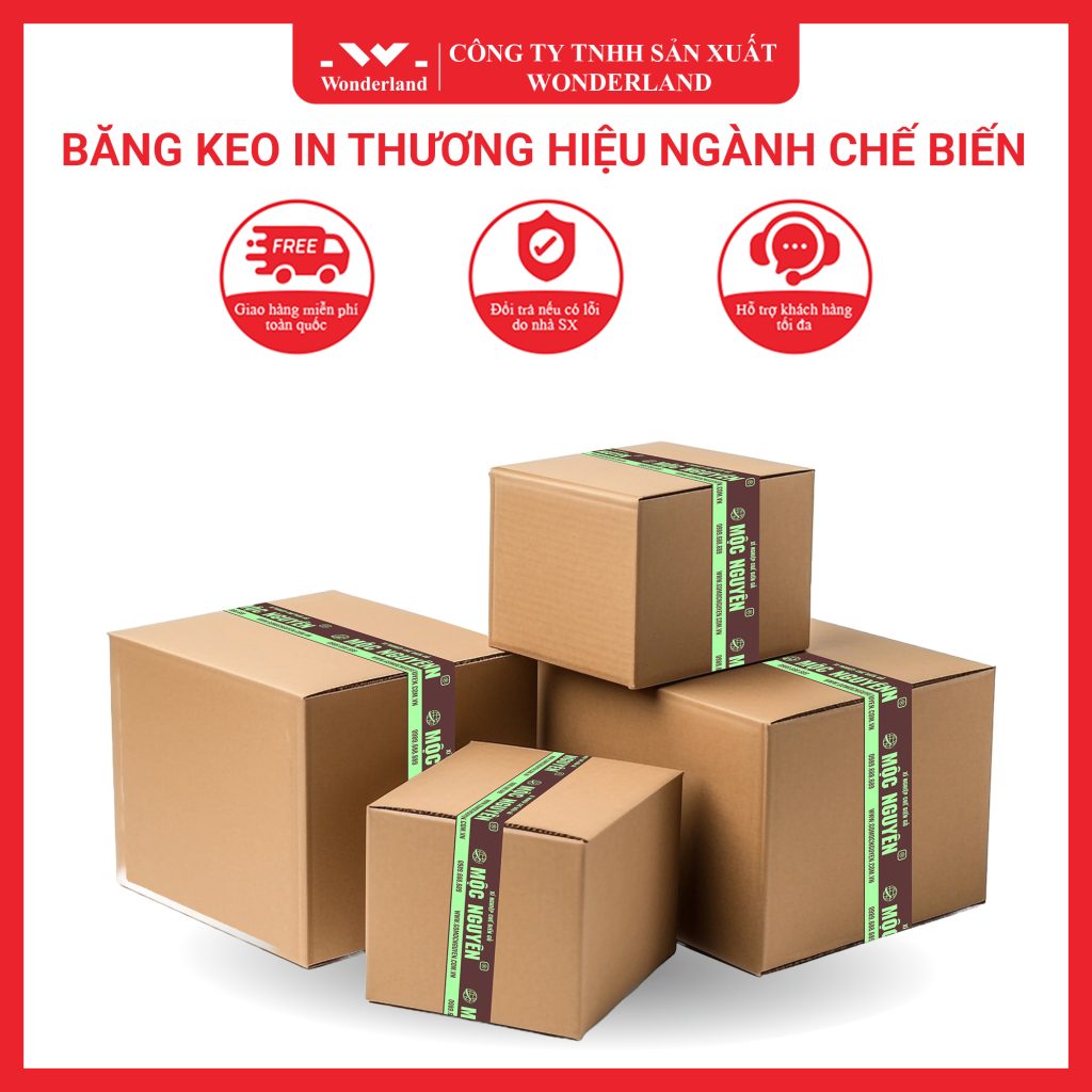 BĂNG KEO IN THƯƠNG HIỆU NGÀNH CHẾ BIẾN