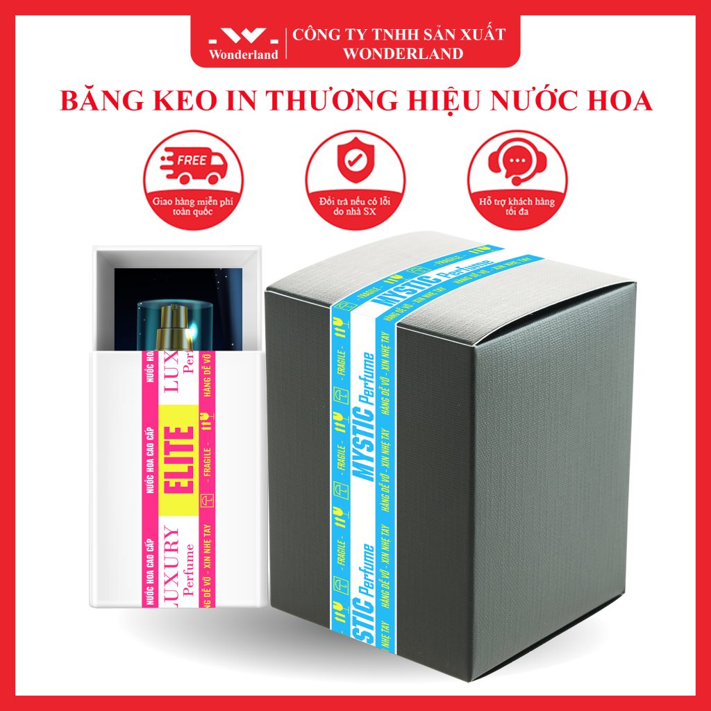 BĂNG KEO IN THƯƠNG HIỆU NGÀNH NƯỚC HOA GIÁ SỈ TỐT NHẤT TẠI WONDERLAND