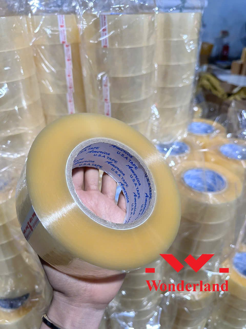 BĂNG KEO TRONG 3KG GIÁ SỈ - CHẤT LƯỢNG CAO TẠI CÔNG TY WONDERLAND