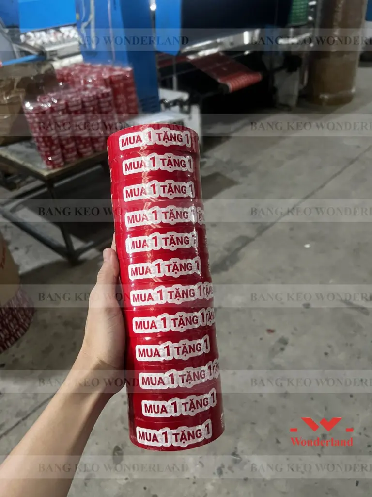 WONDERLAND - NHÀ SẢN XUẤT BĂNG KEO IN "MUA 1 TẶNG 1" CHẤT LƯỢNG