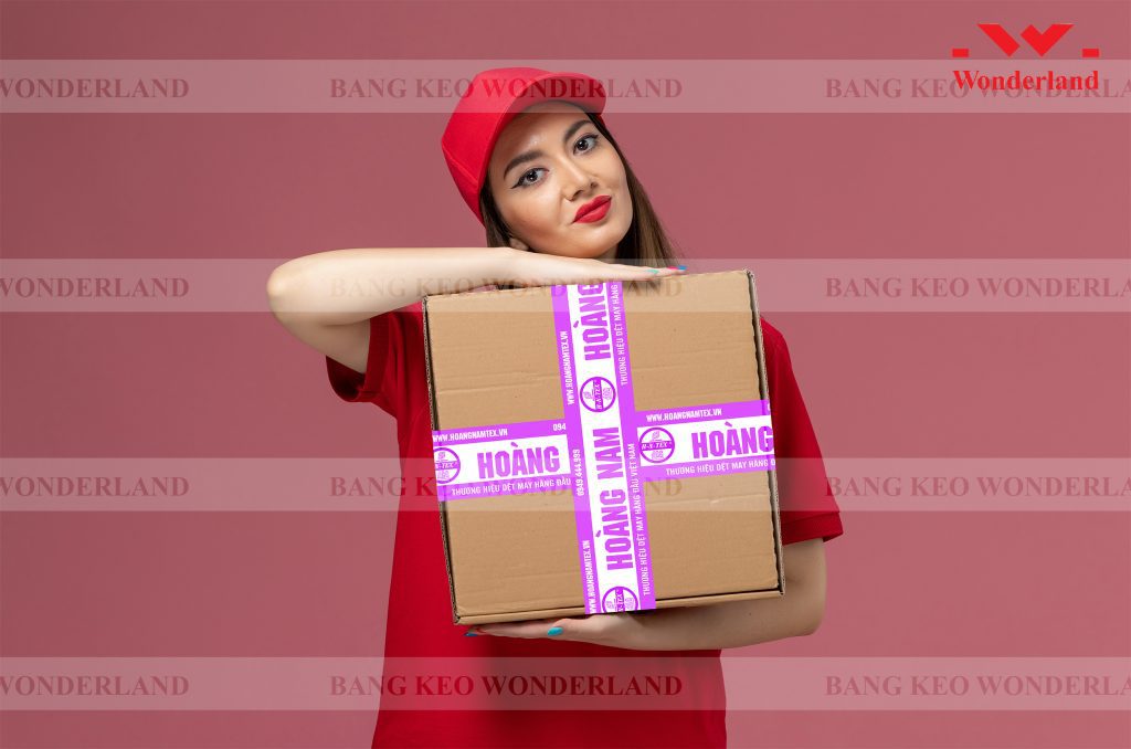 BĂNG KEO IN THƯƠNG HIỆU NGÀNH DỆT MAY CHẤT LƯỢNG TẠI WONDERLAND