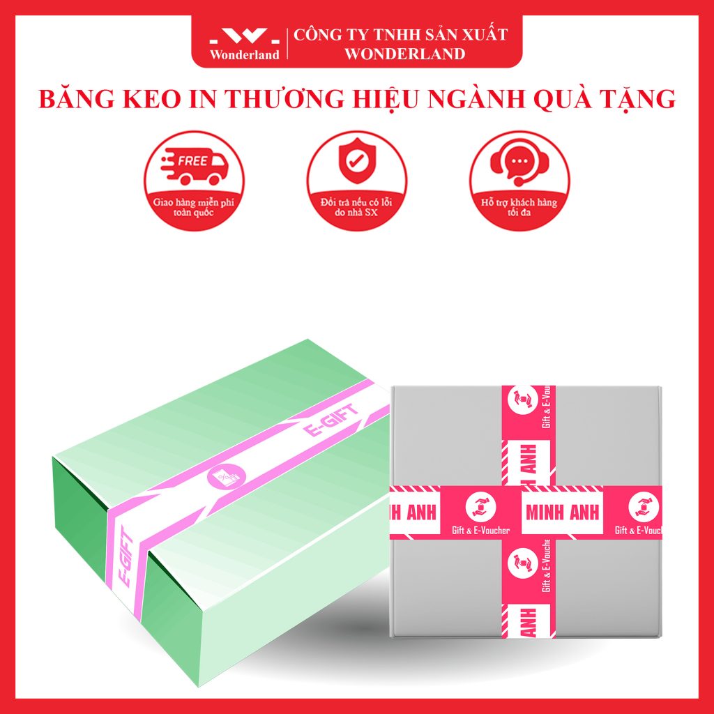 BĂNG KEO IN THƯƠNG HIỆU NGÀNH QUÀ TẶNG GIÁ TỐT – MIỄN PHÍ THIẾT KẾ