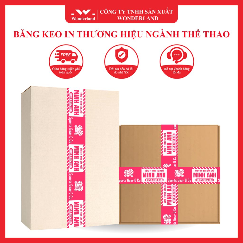 SỬ DỤNG BĂNG DÍNH IN LOGO TRONG NGÀNH THỂ THAO GIÚP TĂNG CƯỜNG NHẬN DIỆN THƯƠNG HIỆU