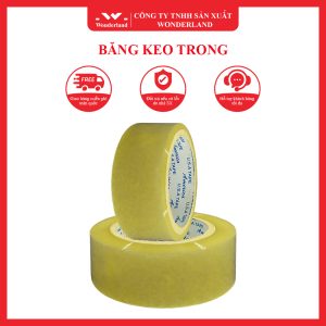 BĂNG KEO TRONG LÀ GÌ