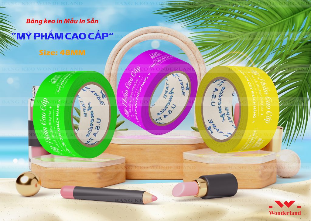 Băng Keo In Mỹ Phẩm Cao Cấp Giá Sỉ tại Bình Dương