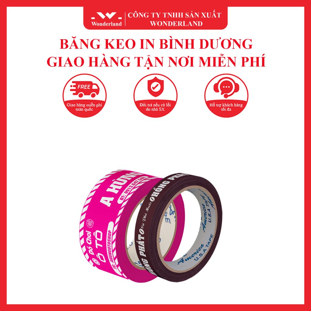 Băng Keo In Wonderland Tại Bình Dương