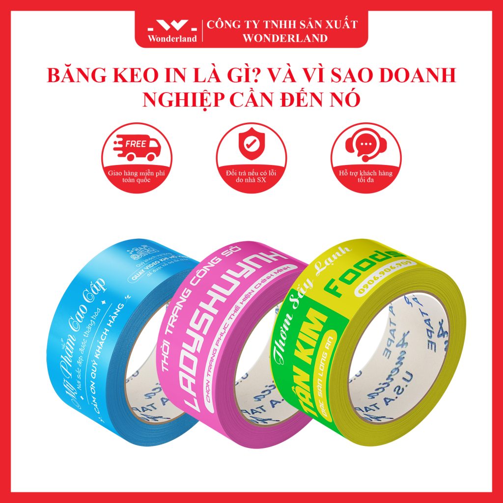 BĂNG KEO IN LÀ GÌ? VÀ VÌ SAO DOANH NGHIỆP CẦN ĐẾN NÓ