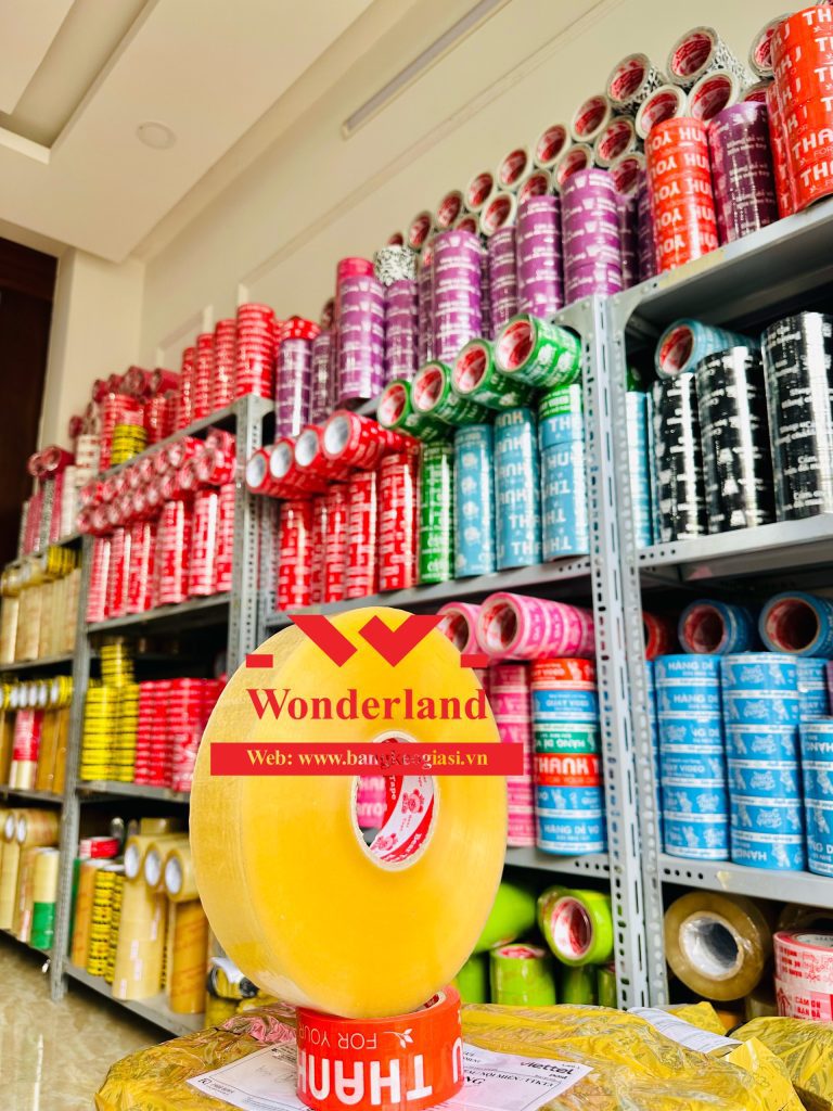 Băng Keo Giá Sỉ Wonderland - Lựa chọn hàng đầu cho nhu cầu về băng keo của bạn