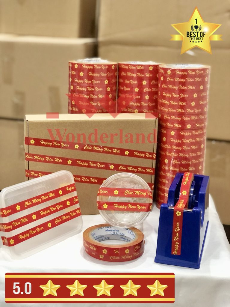 BĂNG KEO IN WONDERLAND - CHẤT LƯỢNG ĐẠT TIÊU CHUẨN QUỐC TẾ - GIÁ SỈ CẠNH TRANH