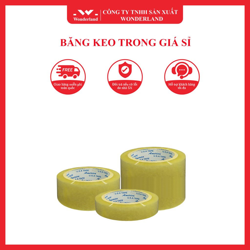 BĂNG KEO TRONG CÁC LOẠI GIÁ SỈ