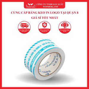 CUNG CẤP BĂNG KEO IN LOGO TẠI QUẬN 8 - GIÁ SỈ TỐT NHẤT