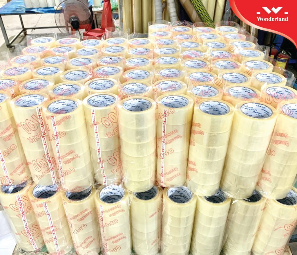 BĂNG KEO XUẤT KHẨU CHẤT LƯỢNG CAO - GIÁ SỈ TẠI WONDERLAND TRONG THỜI KỲ GIAO THƯƠNG QUỐC TẾ