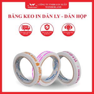 BĂNG KEO IN DÁN LY, DÁN HỘP GIÁ TỐT