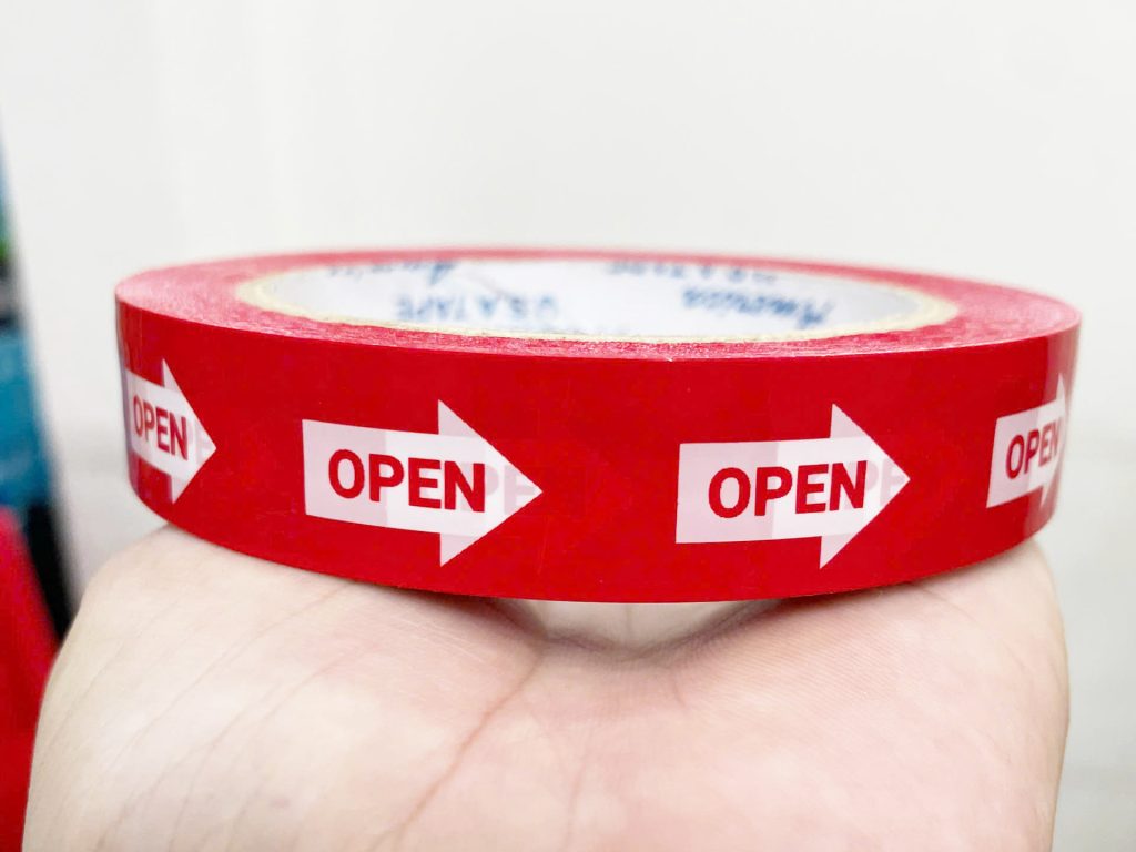 BĂNG KEO IN SẴN OPEN 20MM CHẤT LƯỢNG CAO WONDERLAND