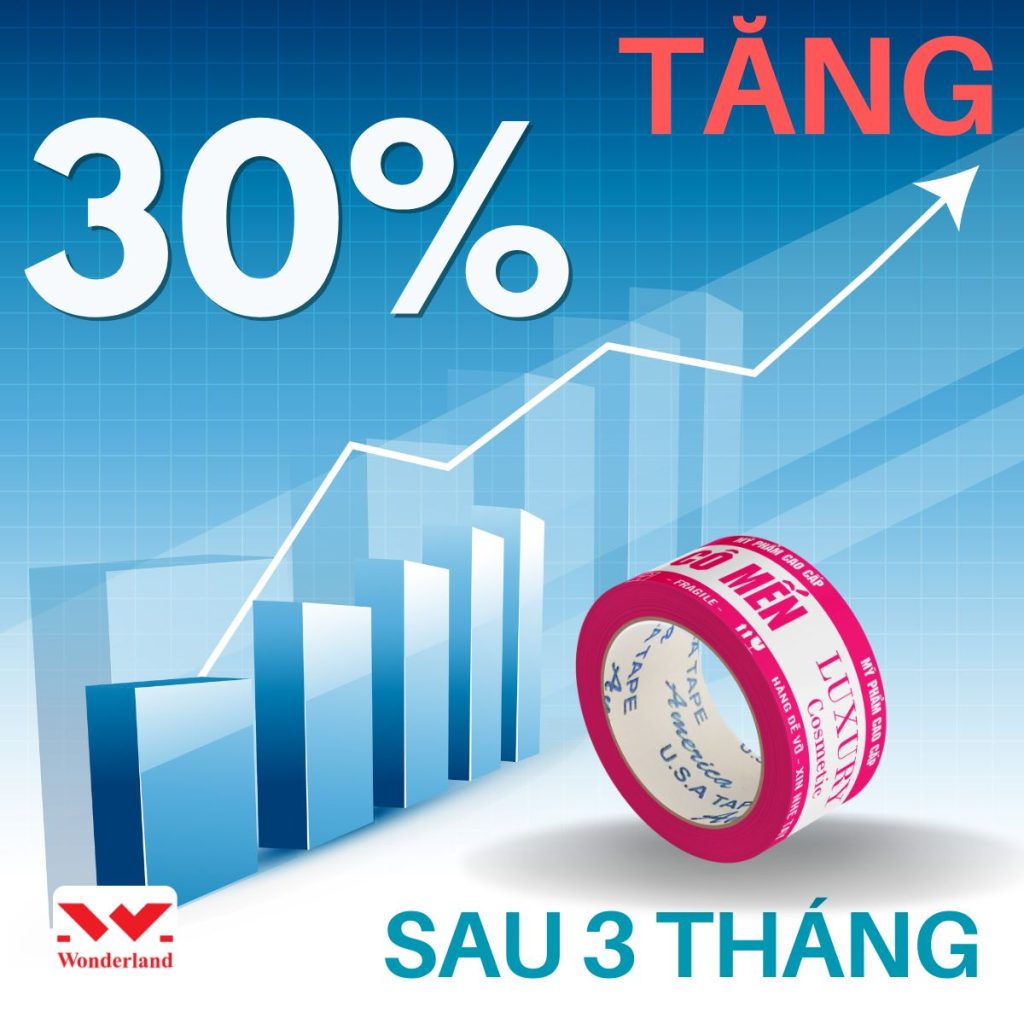 KẾT QUẢ SAU KHI SỬ DỤNG BĂNG KEO IN