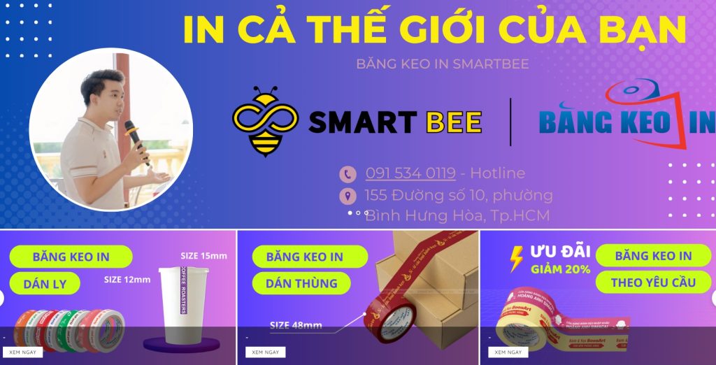 Băng Keo In Smart Bee