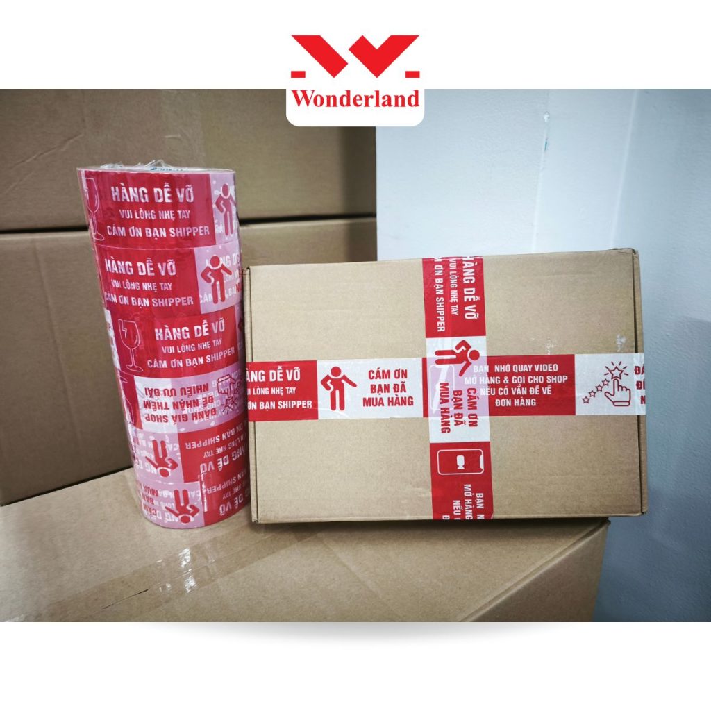 Băng keo in sẵn Hàng Dễ Vỡ – Cảm Ơn Bạn Shipper