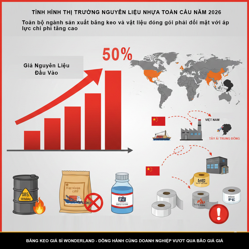TÌNH HÌNH THỊ TRƯỜNG NGUYÊN LIỆU NHỰA TOÀN CẦU NĂM 2026