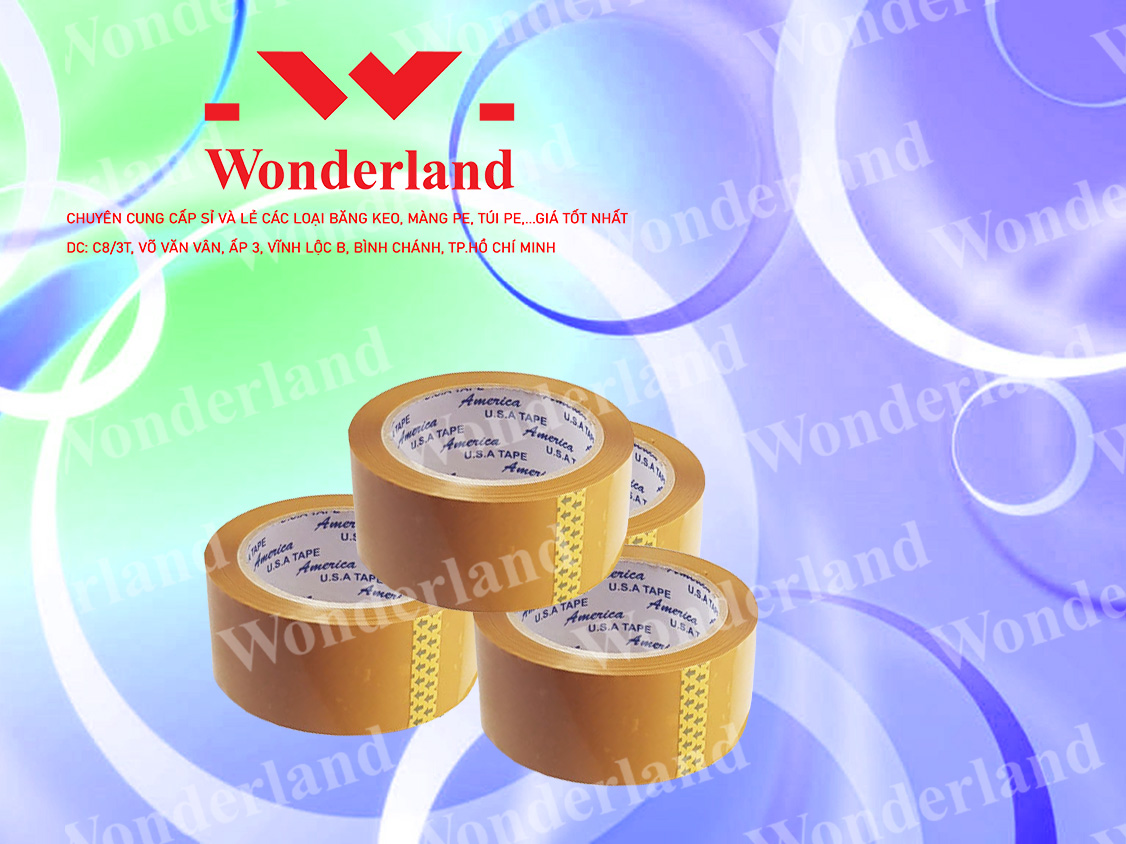 BĂNG KEO ĐỤC 0.9KG LÕI 3.5LI CHẤT LƯỢNG CAO WONDERLAND GIÁ SỈ TỐT NHẤT
