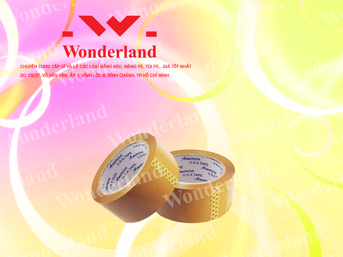 BĂNG KEO ĐỤC 0.9KG LÕI 3.5LI CHẤT LƯỢNG CAO WONDERLAND