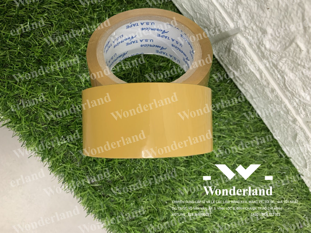 BĂNG KEO ĐỤC 0.9KG LÕI 5LI WONDERLAND CHẤT LƯỢNG CAO