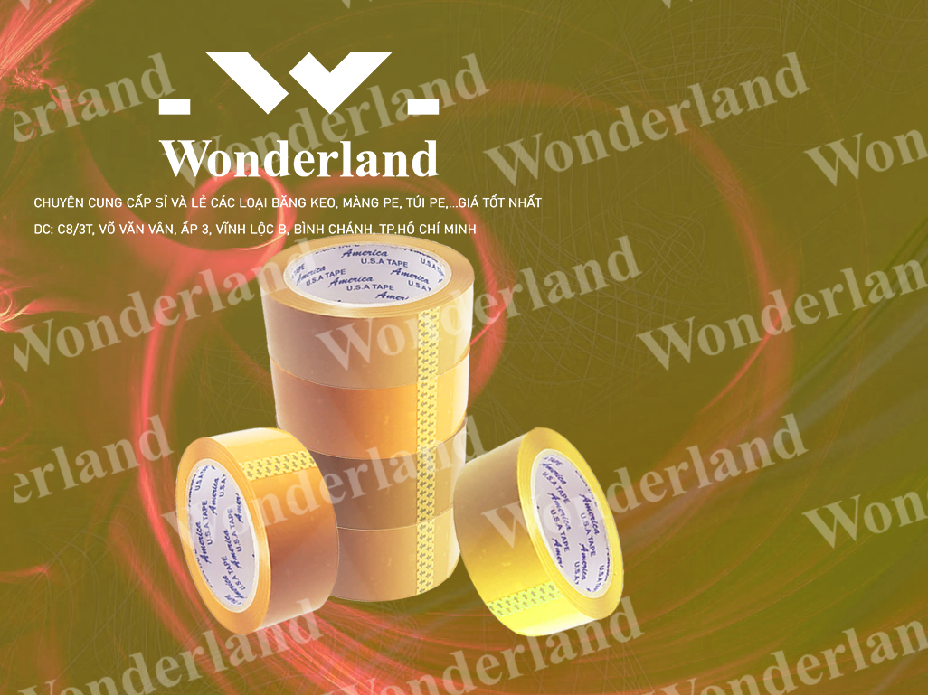 BĂNG KEO ĐỤC 1.2KG LÕI 3.5LI CHẤT LƯỢNG CAO WONDERLAND GIÁ SỈ TỐT NHẤT
