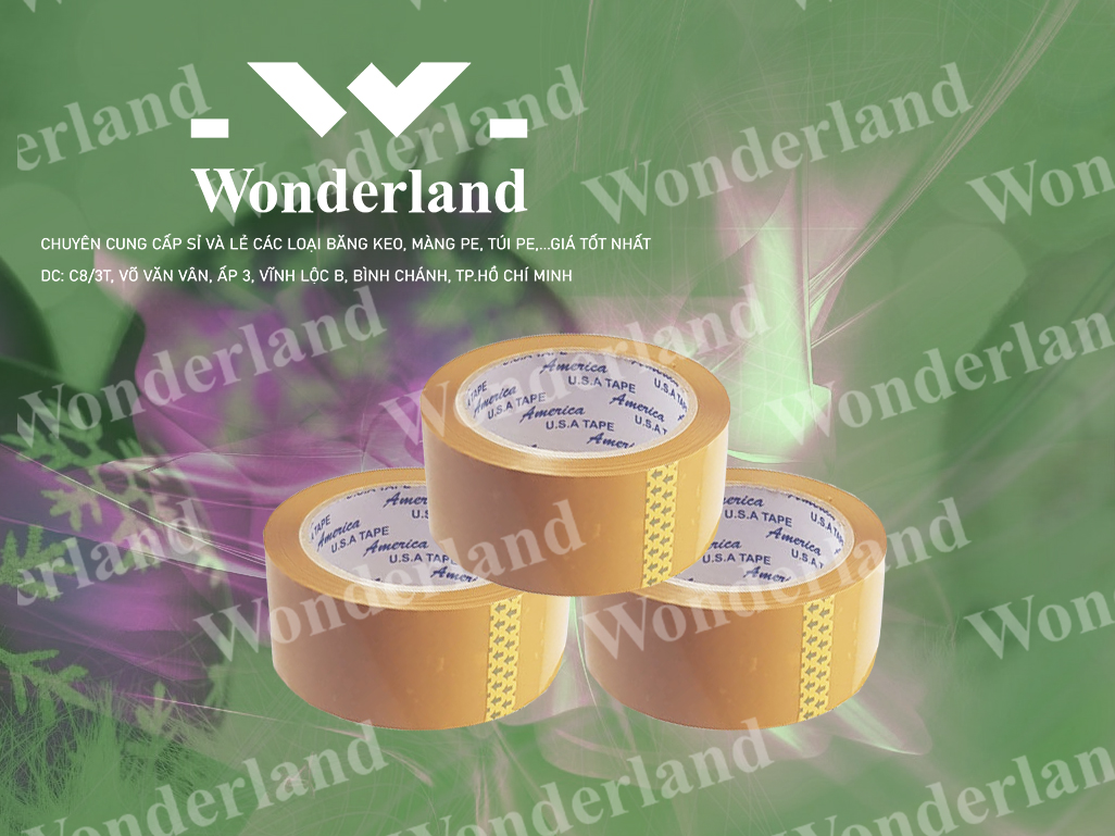 BĂNG KEO ĐỤC 1.4KG LÕI 3.5LI CHẤT LƯỢNG CAO WONDERLAND GIÁ SỈ TỐT NHẤT