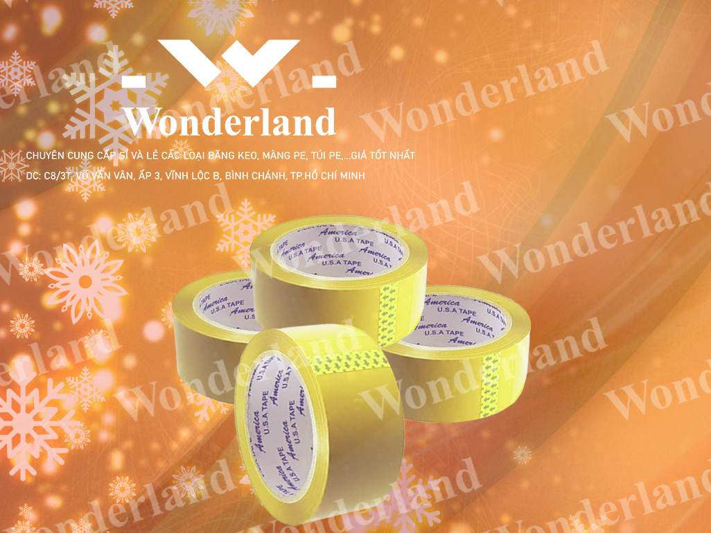 BĂNG KEO ĐỤC 1.5KG LÕI 3.5LI CHẤT LƯỢNG CAO WONDERLAND GIÁ SỈ TỐT NHẤT
