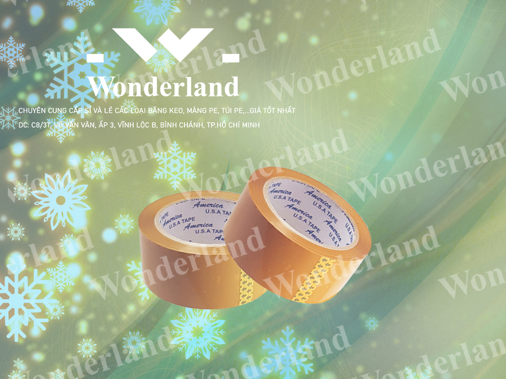 BĂNG KEO ĐỤC 1.5KG LÕI 3.5LI CHẤT LƯỢNG CAO WONDERLAND
