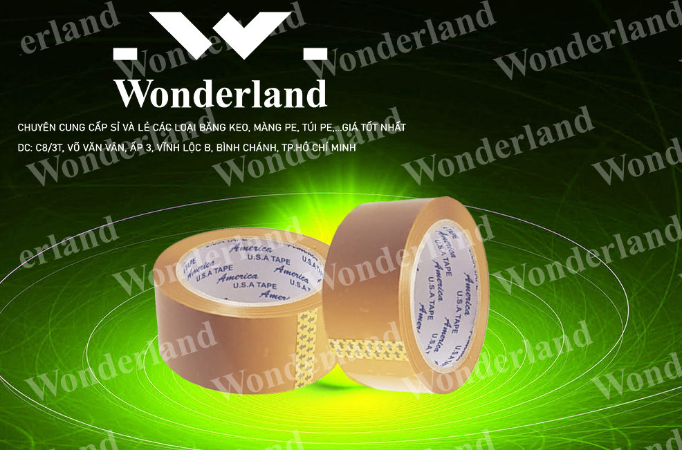 BĂNG KEO ĐỤC 1.6KG LÕI 3.5LI CHẤT LƯỢNG CAO WONDERLAND