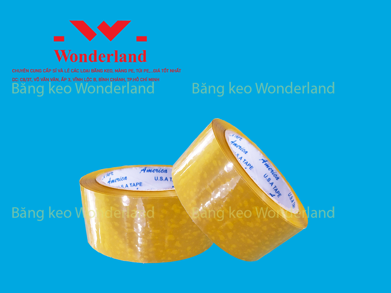 BĂNG KEO ĐỤC 1,6KG WONDERLAND