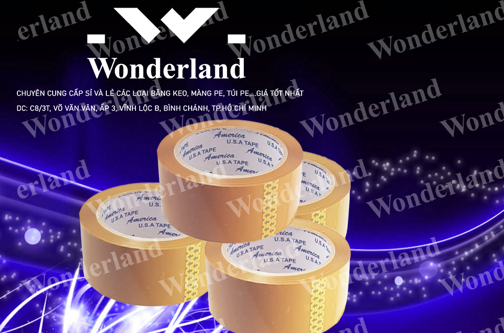 BĂNG KEO ĐỤC 1.7KG LÕI 3.5LI CHẤT LƯỢNG CAO WONDERLAND GIÁ SỈ TỐT NHẤT