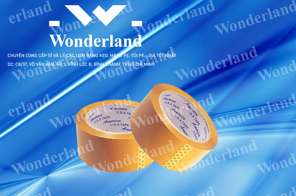 BĂNG KEO ĐỤC 1.8KG LÕI 3.5LI CHẤT LƯỢNG CAO WONDERLAND
