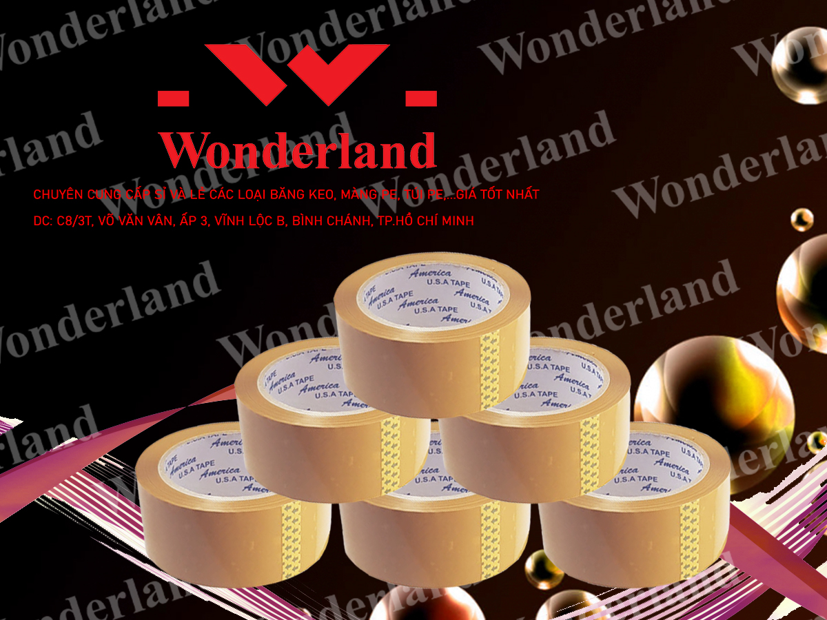 BĂNG KEO ĐỤC 1.9KG LÕI 3.5LI CHẤT LƯỢNG CAO WONDERLAND GIÁ SỈ TỐT NHẤT