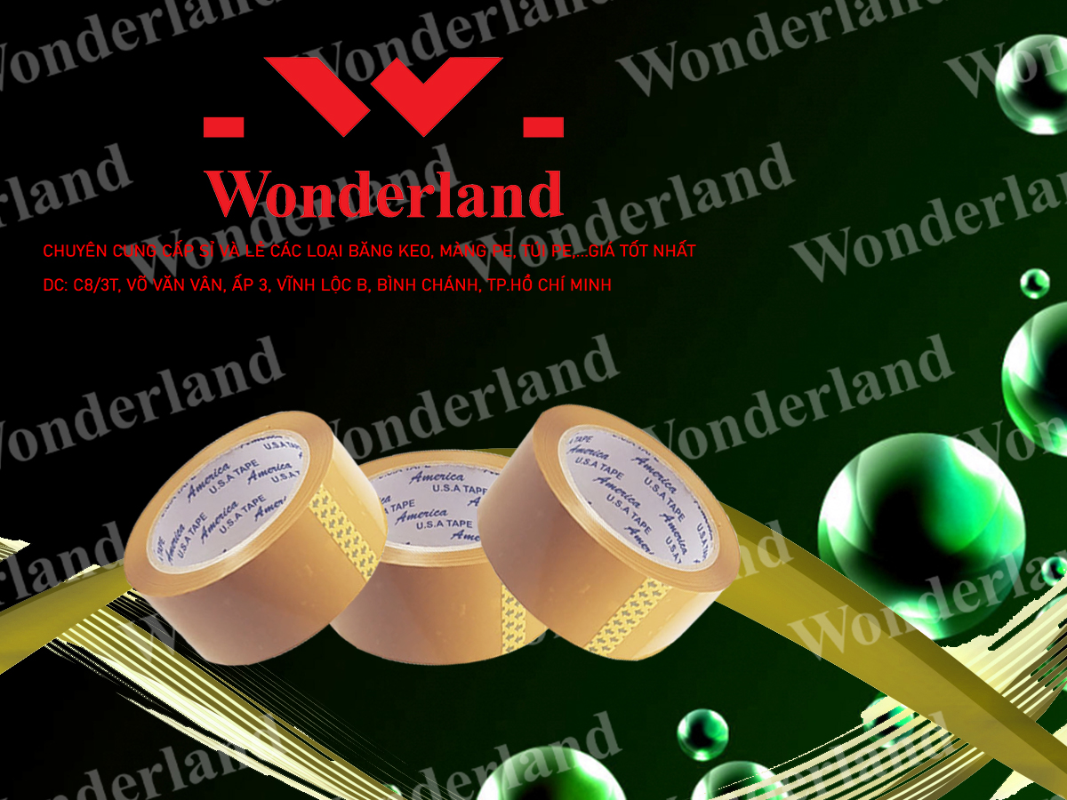 BĂNG KEO ĐỤC 1.9KG LÕI 3.5LI CHẤT LƯỢNG CAO WONDERLAND