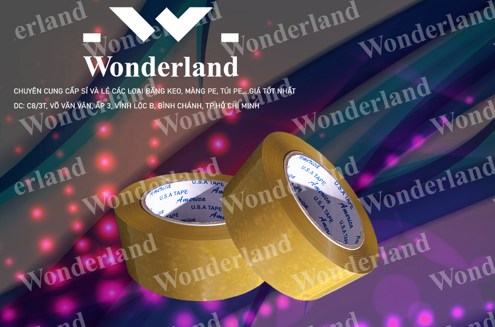 BĂNG KEO ĐỤC 2.2KG LÕI 3.5LI CHẤT LƯỢNG CAO WONDERLAND